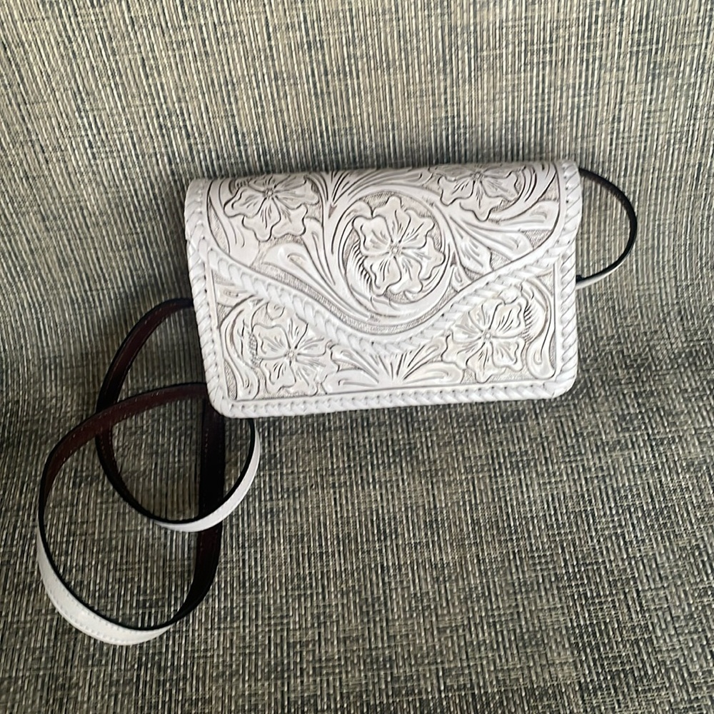 All leather artesian, Crossbody bag